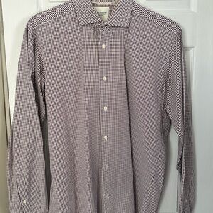 Ben Sherman Tailored Dress Shirt 100% Cotton Button Down  15 1/2   34-35 (m)